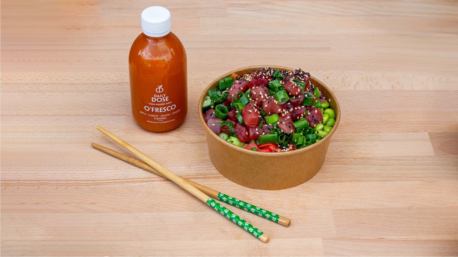 Poké Shack Restaurant commercial photography