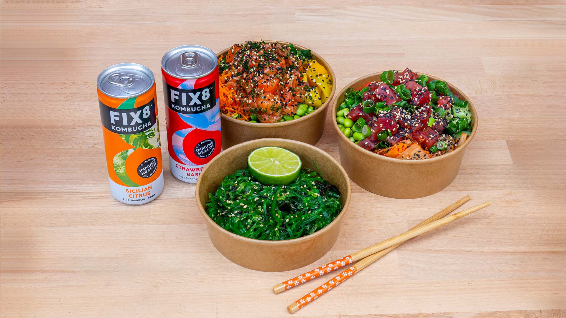 Poké Shack Restaurant commercial photography